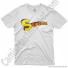 Camiseta Superpapá chico color blanco