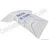 Camiseta PAPÁ A TOPE chico color blanco perspectiva