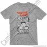 Camiseta President Fighter V1.0 Chico color gris jaspeado