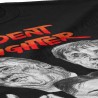 Camiseta President Fighter V1.0 Chico color negro perspectiva gran detalle