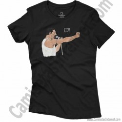 Camiseta EO!!! Chica color negro