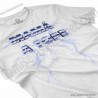 Camiseta MAMÁ A TOPE chica color blanco perspectiva cerca