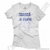 Camiseta MAMÁ A TOPE chica color blanco
