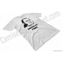 Camiseta meme Friki - Orgullo Friki Chico color blanco perspectiva